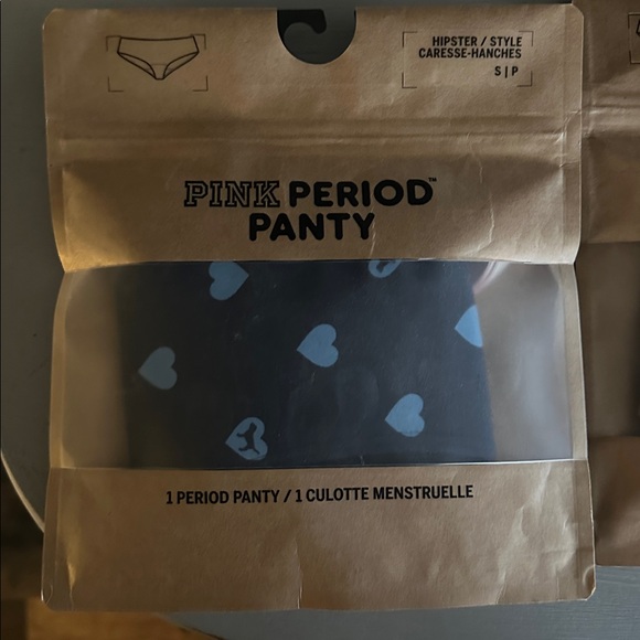 PINK Victoria's Secret Period Underwear - Small NWT two pairs - Picture 2 of 3